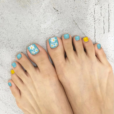 Florry Full Cover Pedicure Blue 