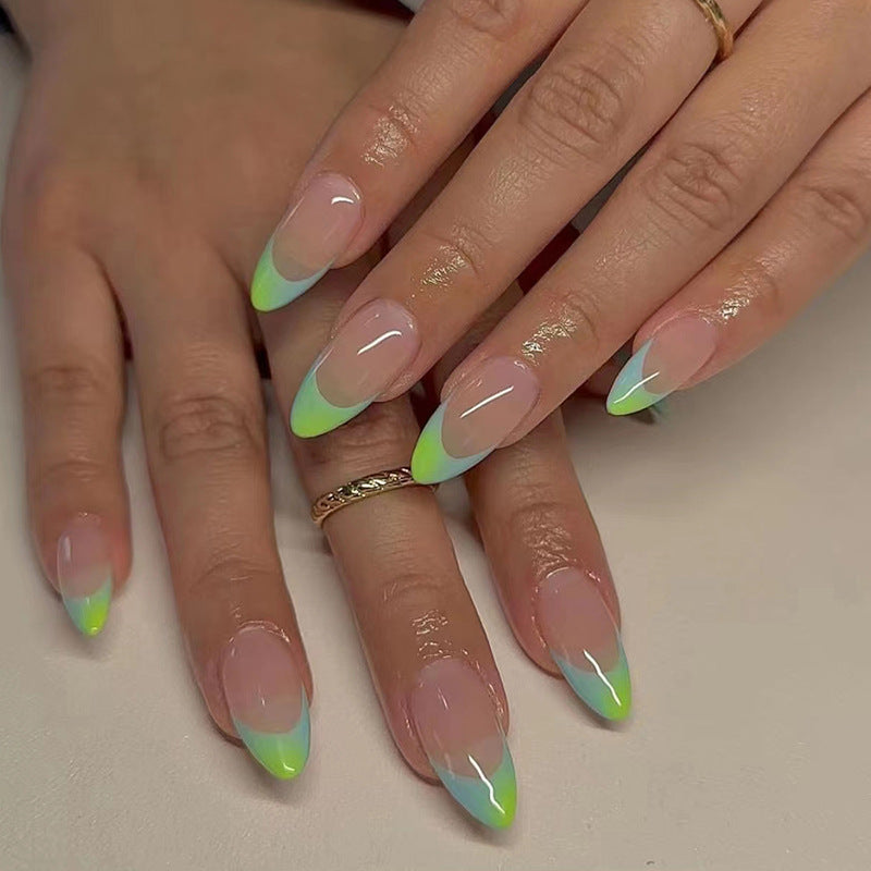 Summer Cool Fashion French Tips Nails