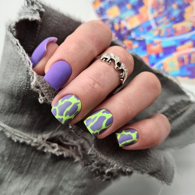 Fashion Matte Artificial Fingernails 