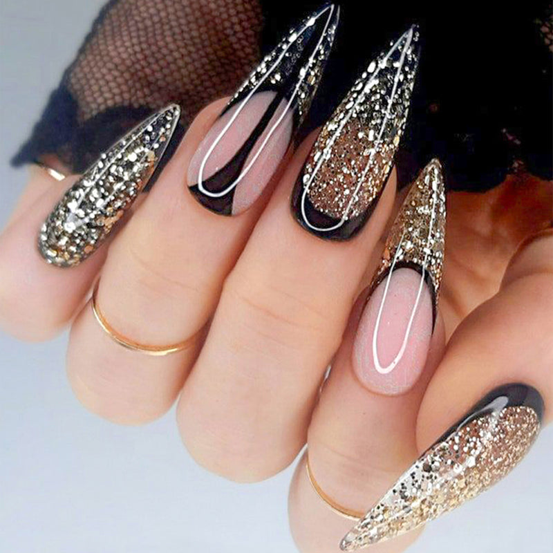 Luxury Glitter Nails 