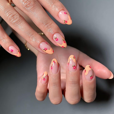 Blooms French Tips Nails 