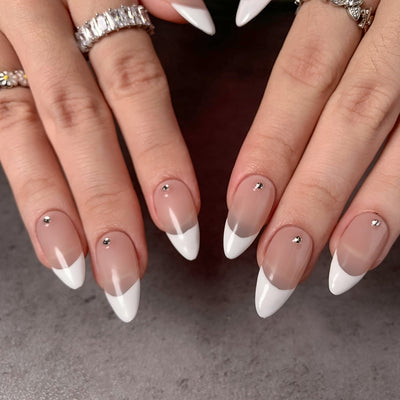  Nails White Almond
