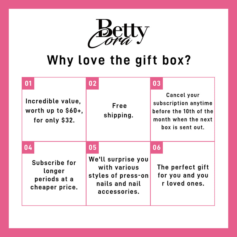 Bettycora Subscription Gift Box