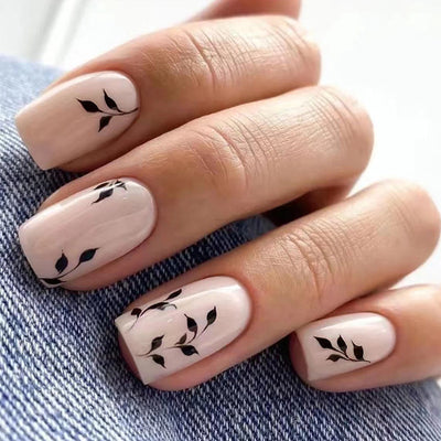 Leaves Press On Nails