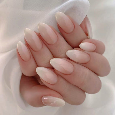 Gentle Ombre Pop On Nails