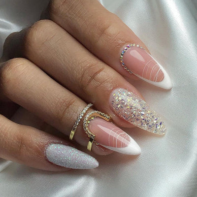 Exude French Glamour Pop On Nails 