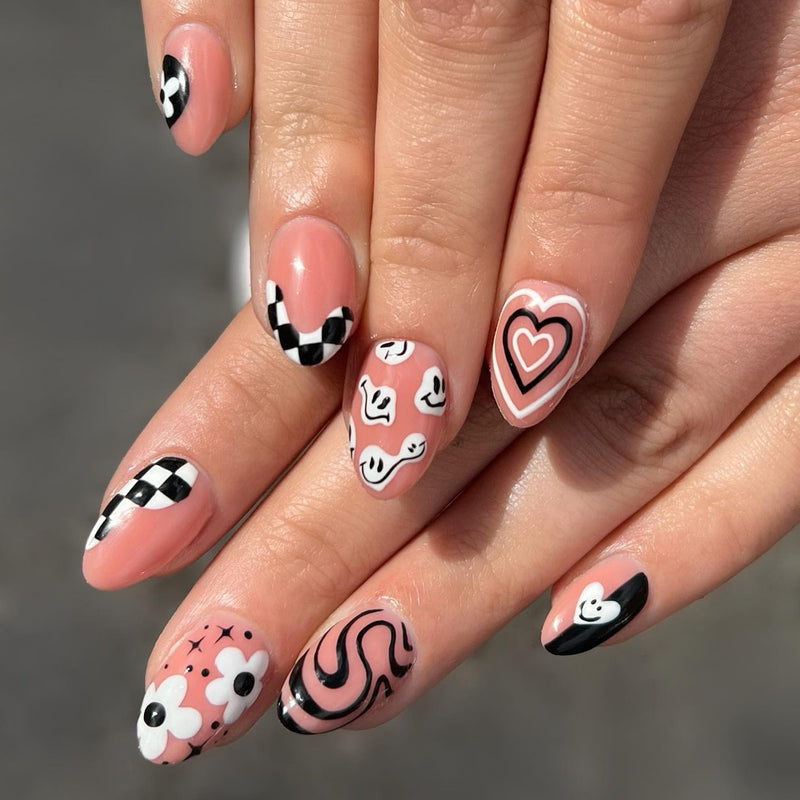 Smile Heart Nails 